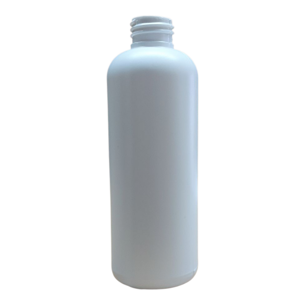 100ml HDPE boston bottle-white