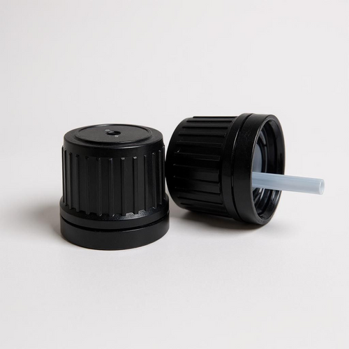 fast flow dropper cap for essential oils